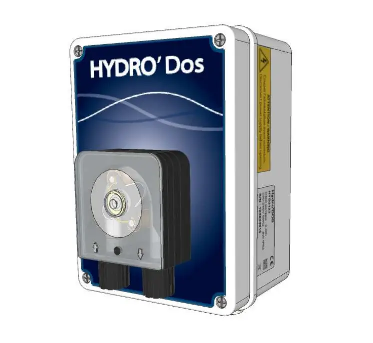 Pompe doseuse péristaltique HYDRO'Dos 2,4l/h